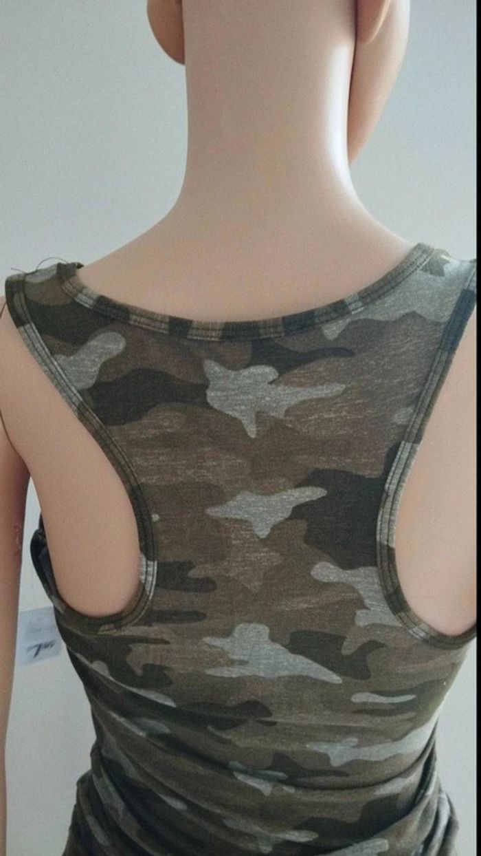 Débardeur camouflage taille m femme - photo numéro 9