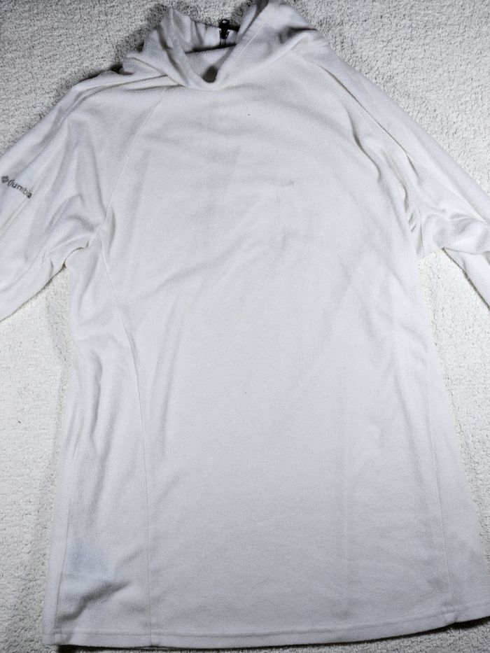 Zip Polaire columbia blanc - photo numéro 6