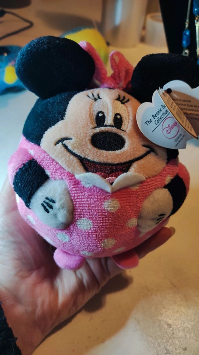 Peluche Minnie ty beanie ballz Disney - photo numéro 2