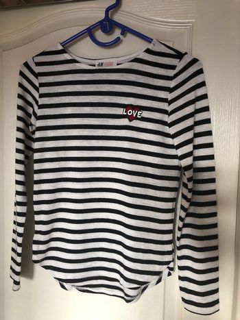 T-shirt manches longues épais taille 8-10 ans H&M