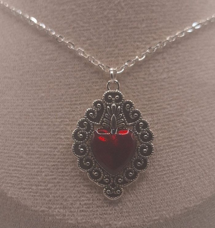 Collier cœur - photo numéro 2