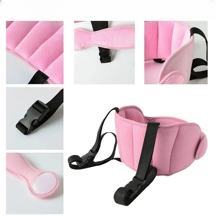 Cale-têtes pour sièges auto, Bébé Support de Tête de Voiture Siège, Doux Confortable Cale Tête Siège de Sécurité de Voiture
Rose et bleu - photo numéro 5