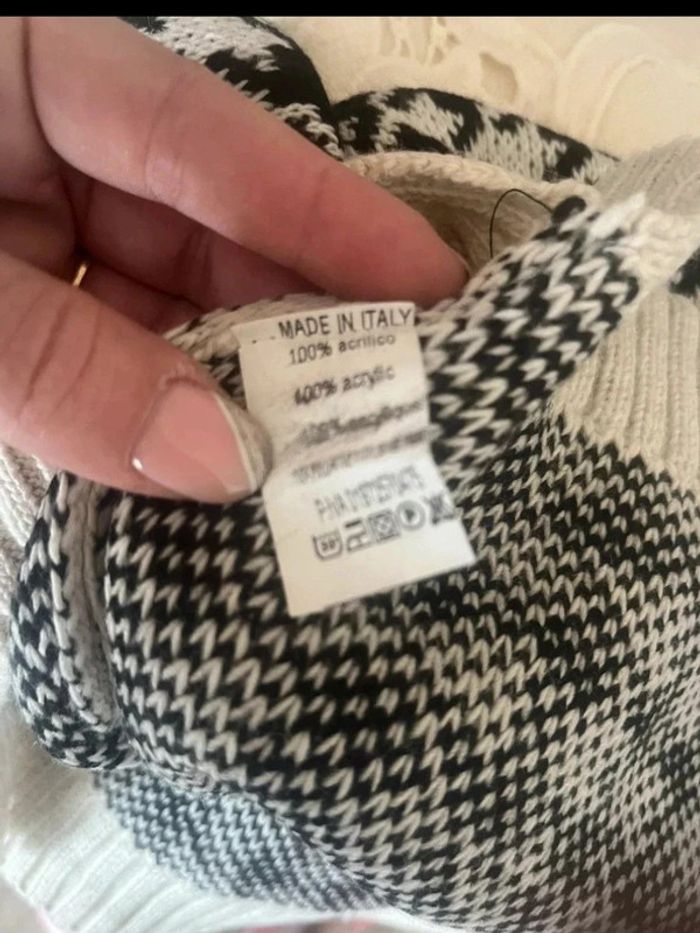 Super pull sans manche col en V made in Italy taille unique - photo numéro 6