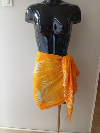 Paréo jaune 