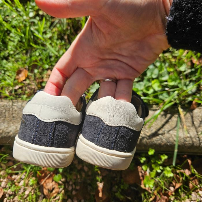 Baskets cuir Taille 25 - photo numéro 5