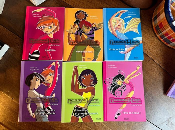 Lot de livre enfant / adolescent: l'école de danse Groove high - photo numéro 2