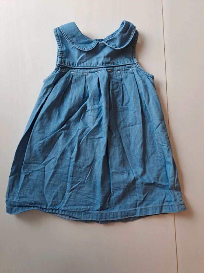 Robe en jean fille 12 mois