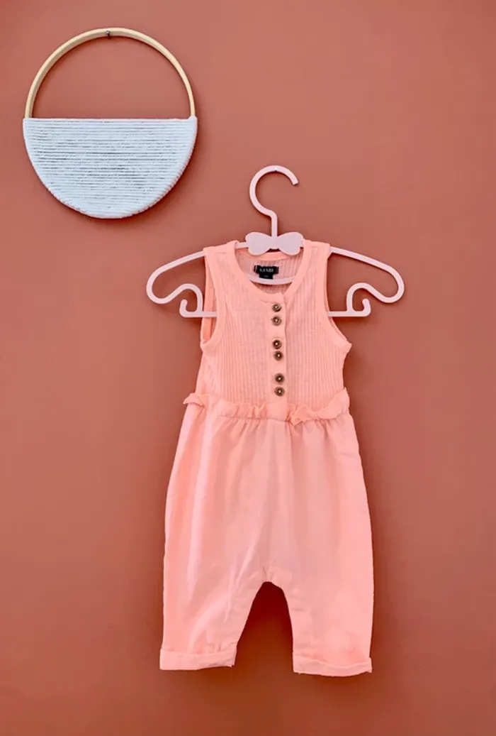 🧡 Combinaison Kiabi – 3 mois (56-62 cm)