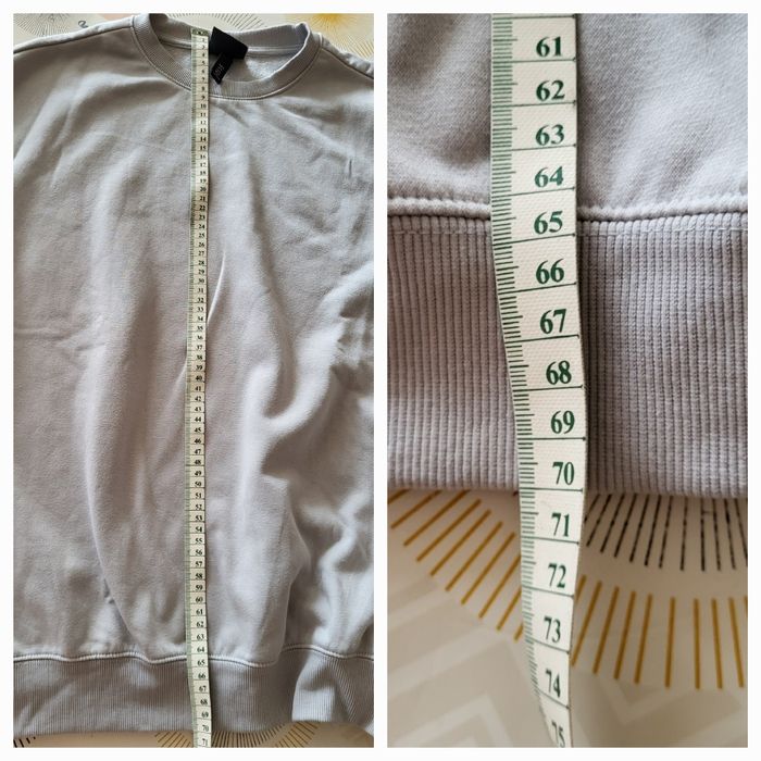 H&M Sweat ML TEurM - Gris-Regular Fit-Col Rond en TBE - photo numéro 6