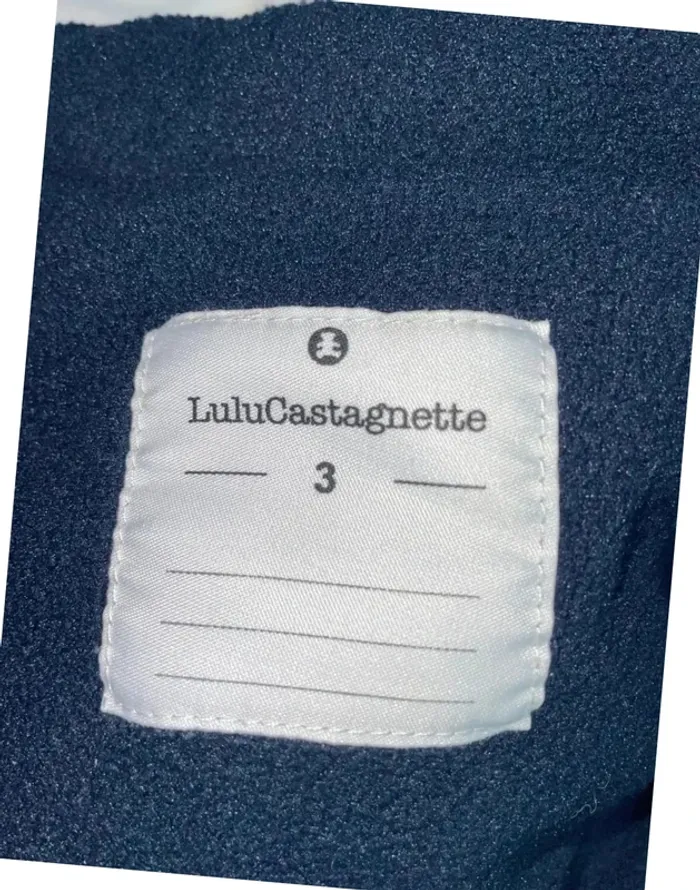 Manteau sans manche Lulu Castagnette 3 ans doublé polaire - photo numéro 5