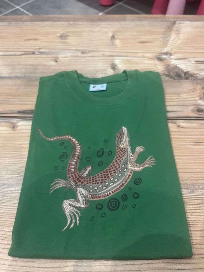 TEE Shirt manches courtes vert ZOE