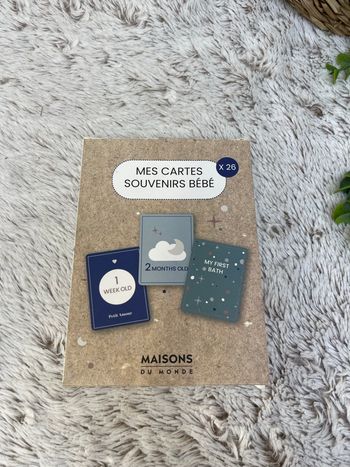 Carte étape tons bleu - Maison du monde 