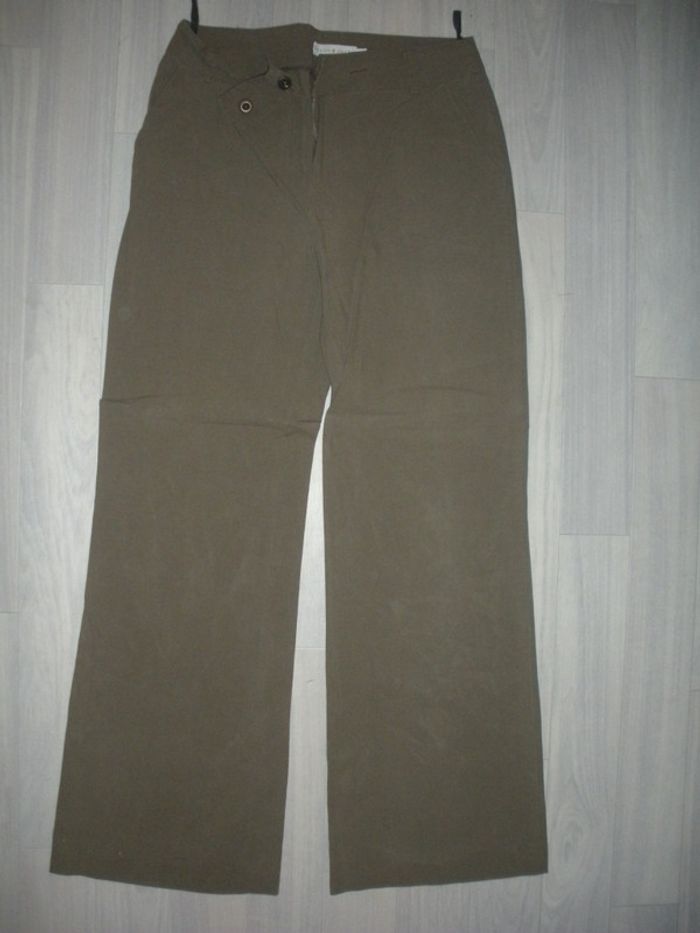 Pantalon femme kaki - Cache Cache