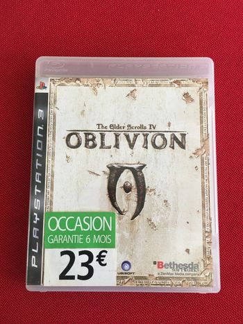 PlayStation 3 The elder scrolls IV Oblivion