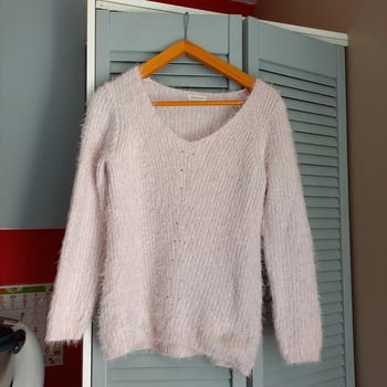 Pull doux doux a "poils"