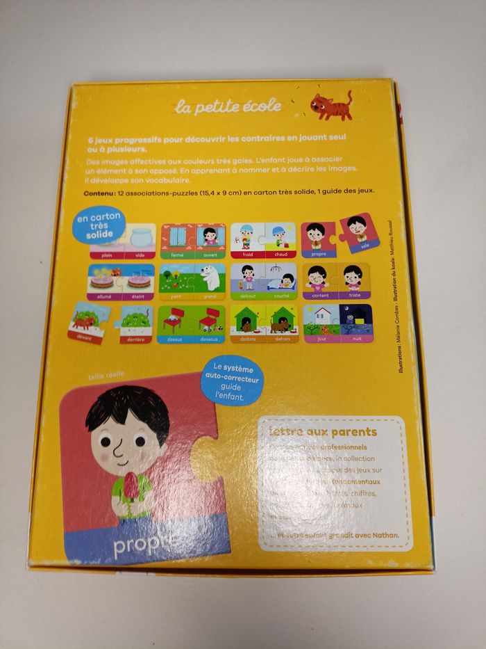 Les contraires Nathan complet sans notice - photo numéro 2