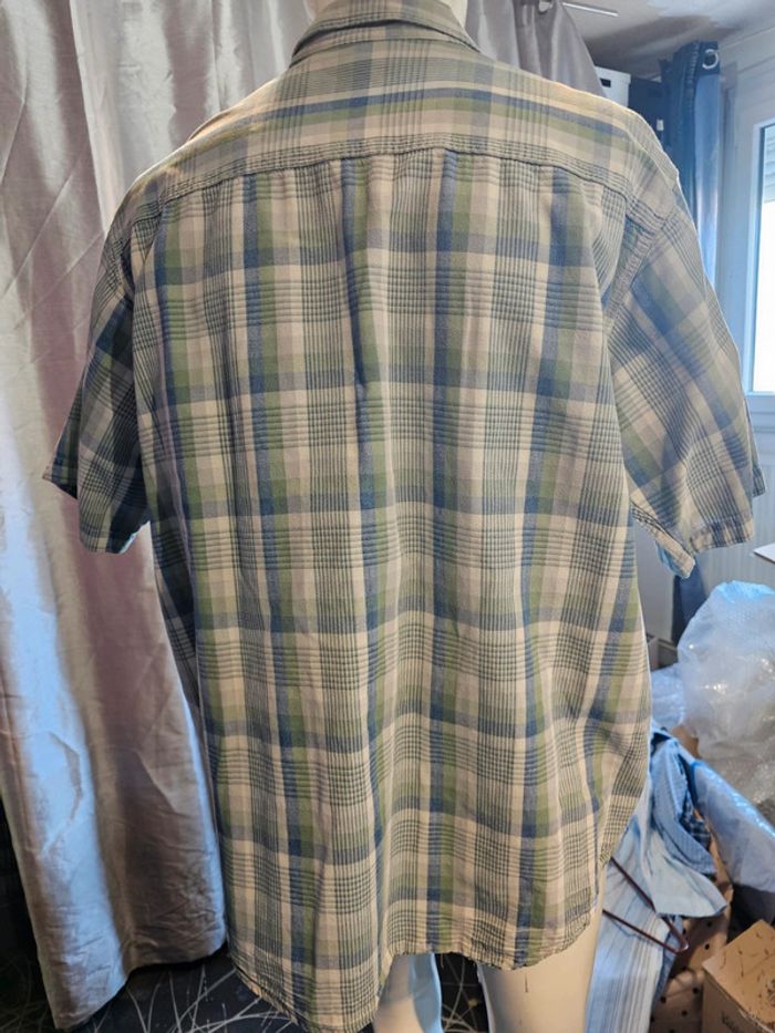 Chemise manche courte a carreaux levis - photo numéro 4
