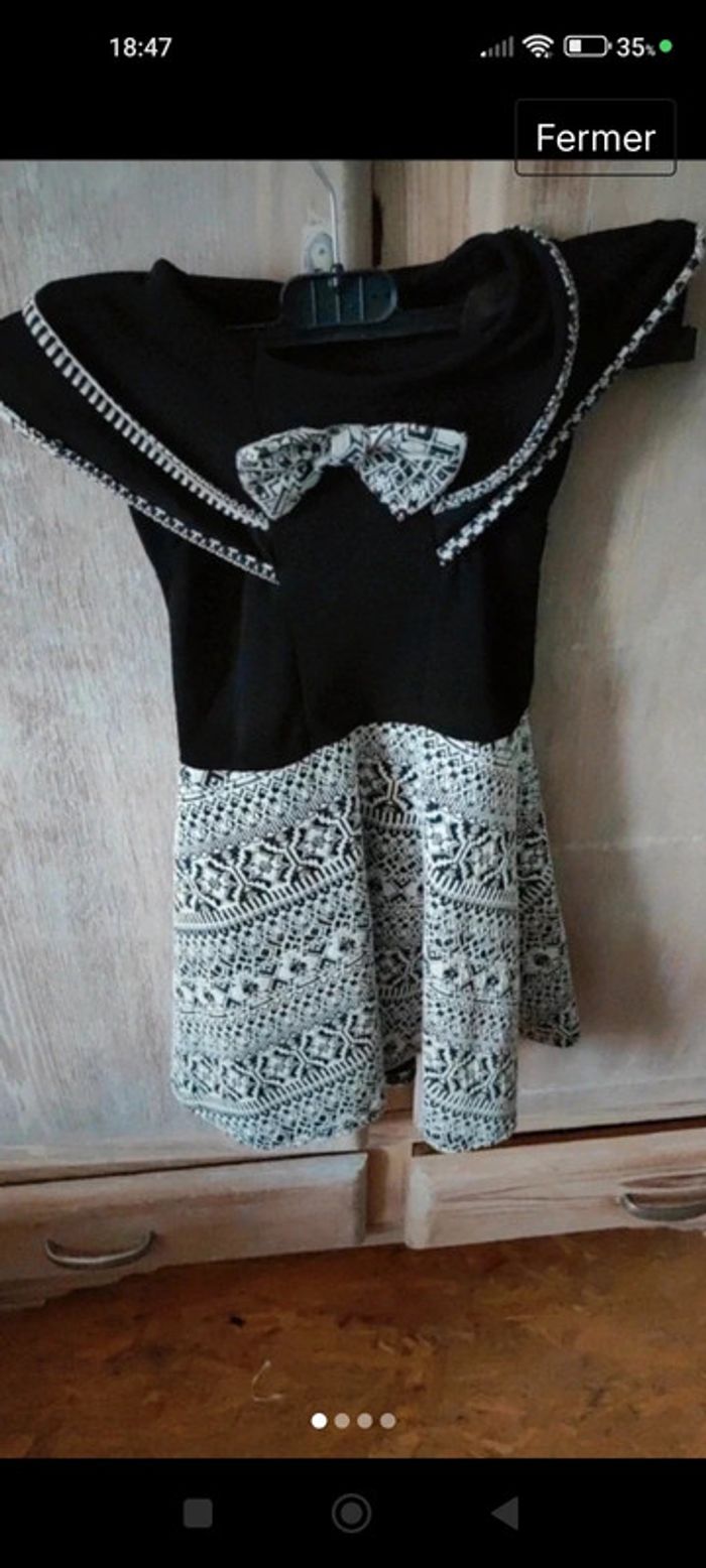 Très belle robe imprimée
