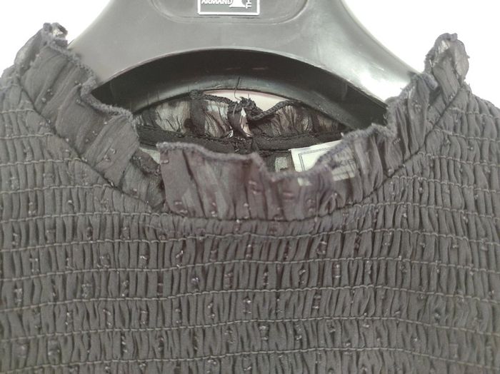 Haut noir voilé avec motifs noir pimkie 38 - photo numéro 9