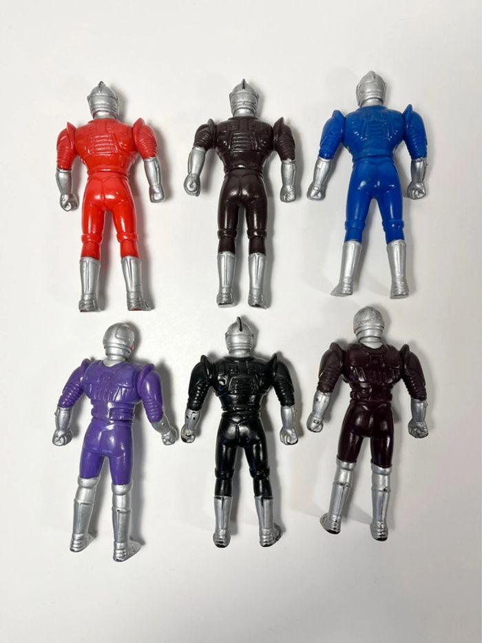 Lot 6 Figurines Vintage " Mega Power Fighter " 1994 - photo numéro 3