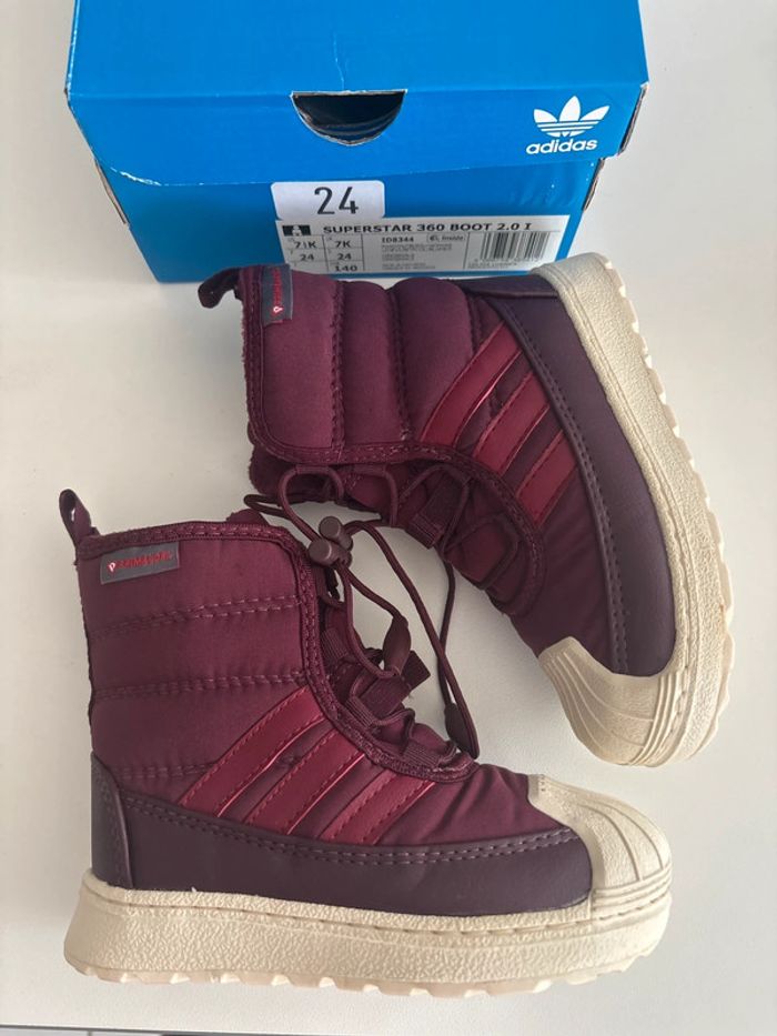 Boots Adidas Superstar 360 Boot 2.0 I – Pointure 24 – État neuf