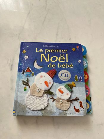 Le premier Noël de bebe éditions lisborne avec cd
