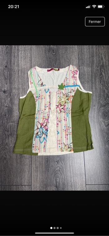 Débardeur neuf femme taille 38 marque Enjoy