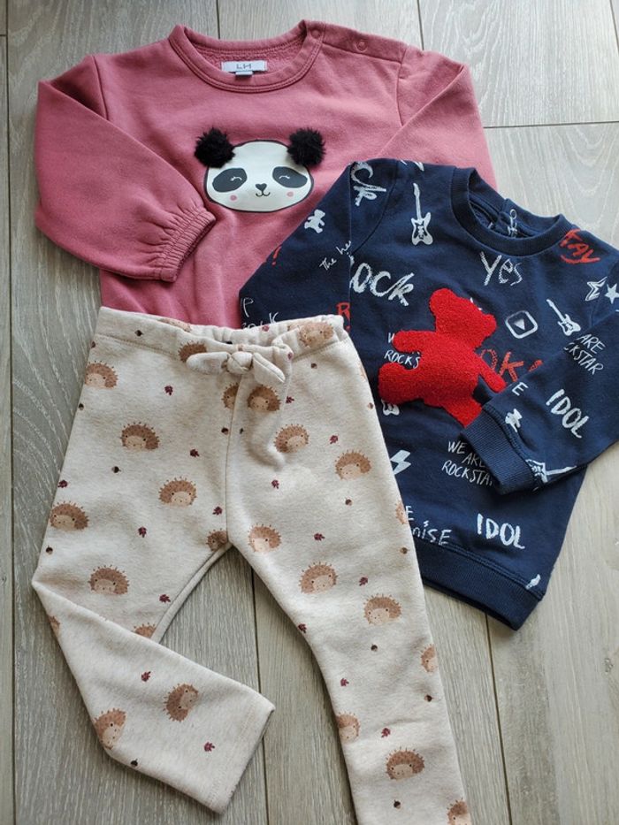 Lot vêtements fille 24 mois