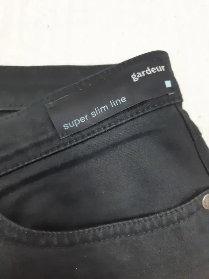 Pantalon super slim line noir Gardeur T48 - photo numéro 6