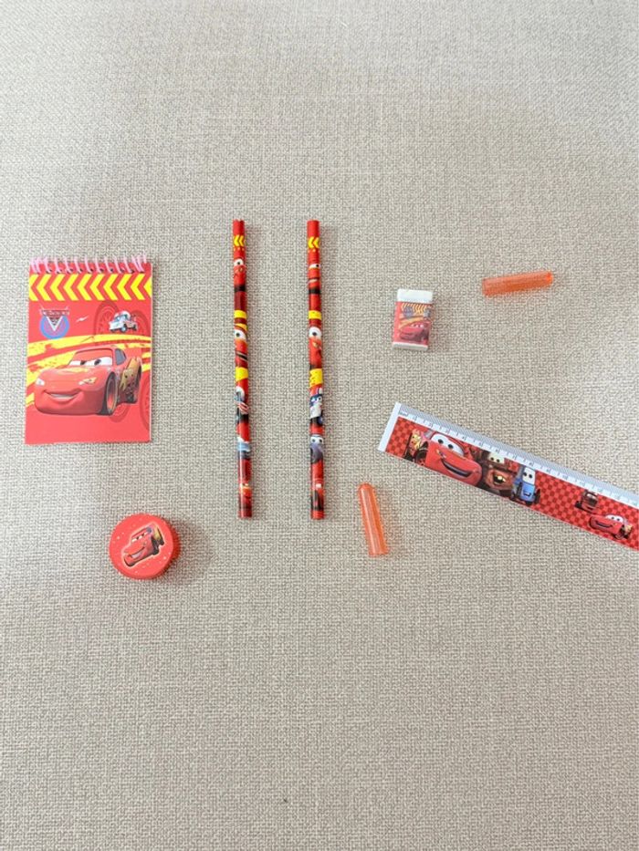 Set scolaire 8 pièces Cars