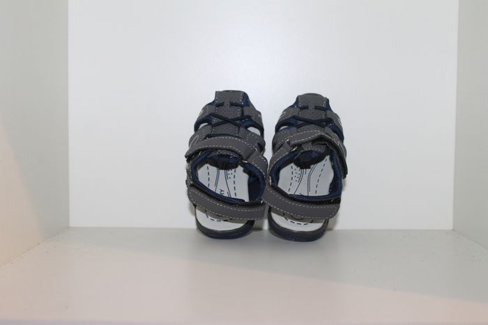 jolie sandales nus pieds grise et bleue 20 - photo numéro 4