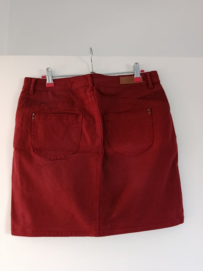 Jupe bordeaux Bonobo - photo numéro 2