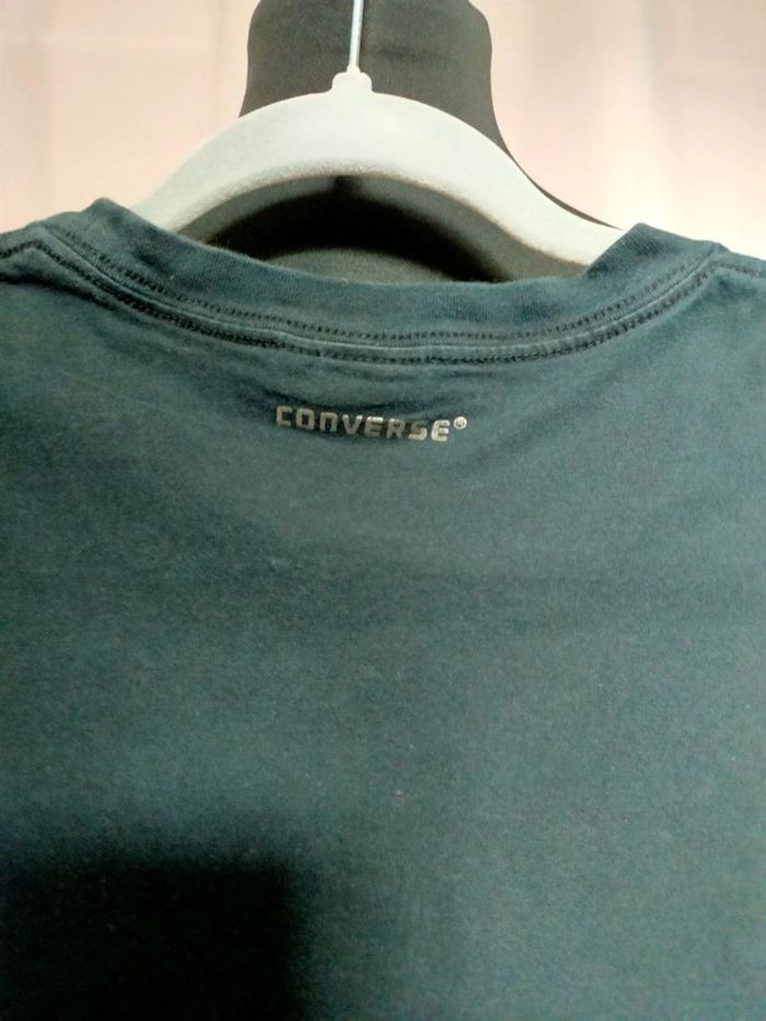 T-shirt Converse All Star – Noir – Taille XL - photo numéro 4