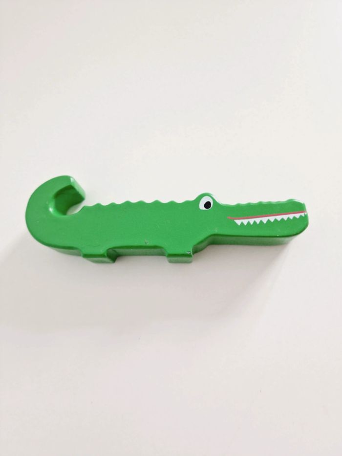 Lot 5 figurines d'animaux en bois - photo numéro 8