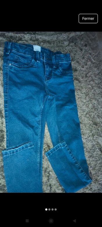 Très beau jeans fille e7