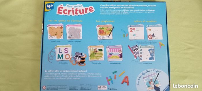 Jeux Mon atelier Ecriture Ravensburger. Neuf - photo numéro 10