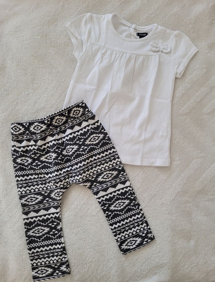 Ensemble fille 12 mois