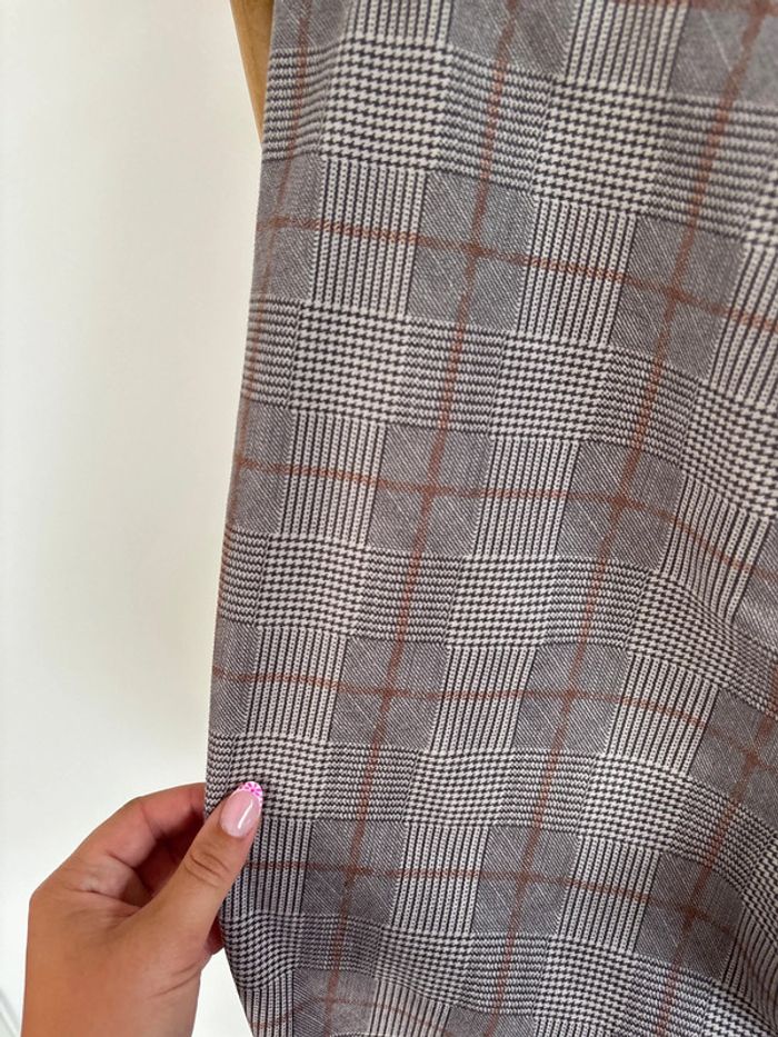 pantalon slim à carreaux zara taille 38 / M - photo numéro 7