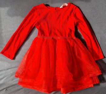 Robe rouge 5 ans H&M