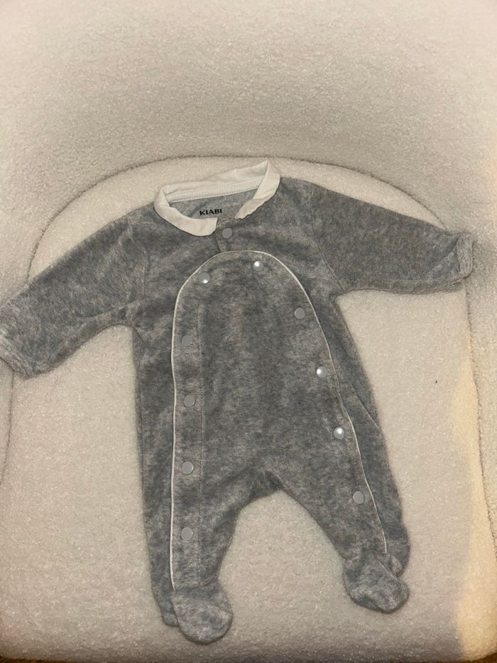 Pyjama velours mixte bébé naissance