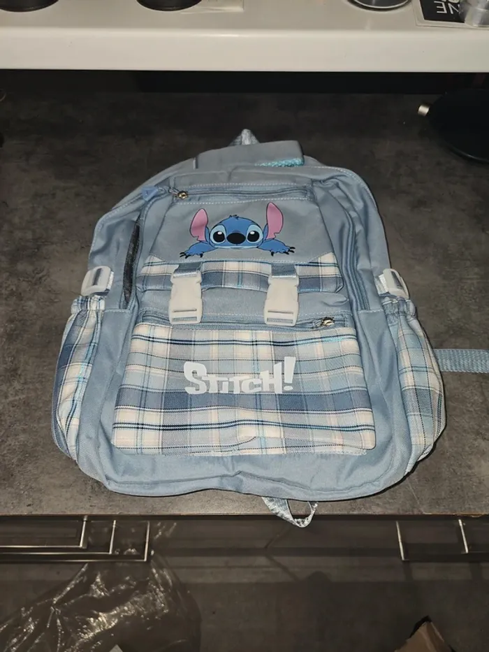 [NEUF] Sac à dos Stitch bleu