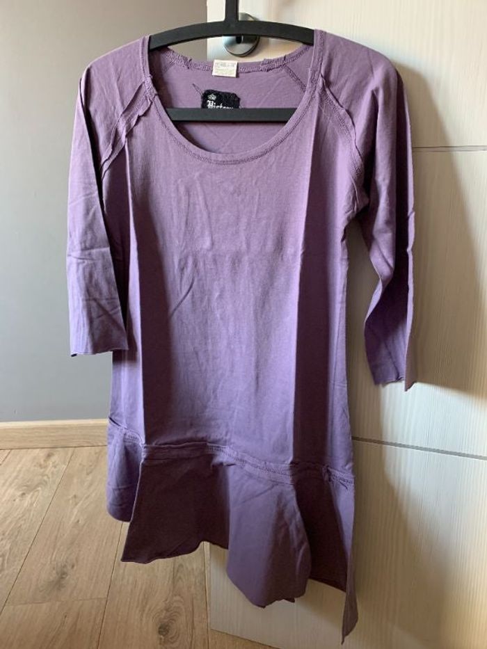 Tunique Mauve en Coton Taille 42/44 Neuve