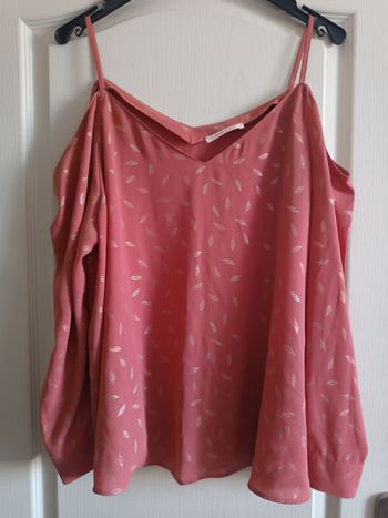 Blouse manches longues épaules dénudées