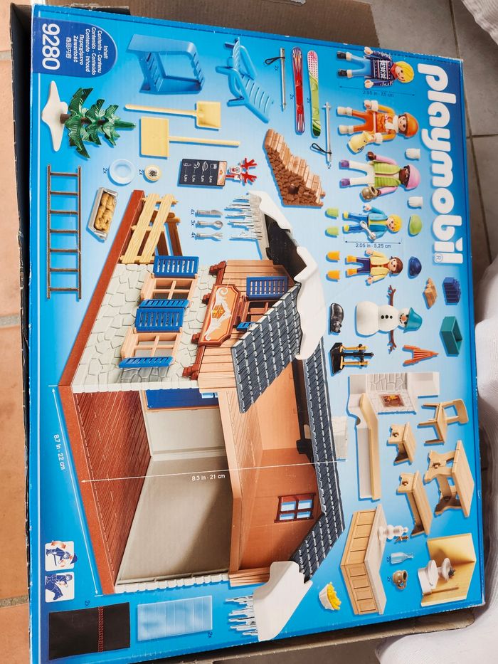 Chalet de ski montagne Playmobil - photo numéro 9