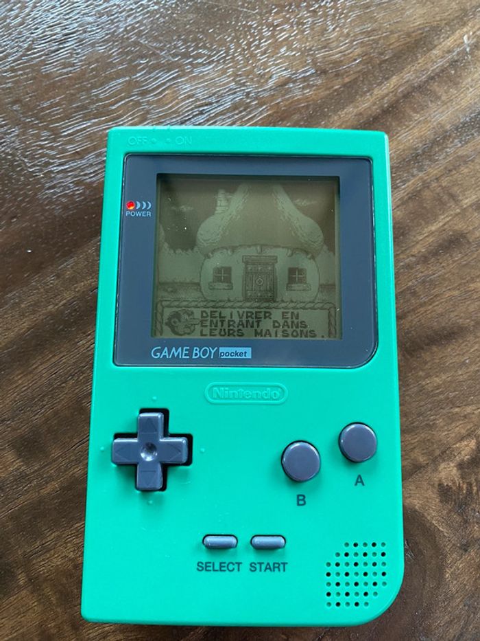 Game boy pocket verte - photo numéro 7