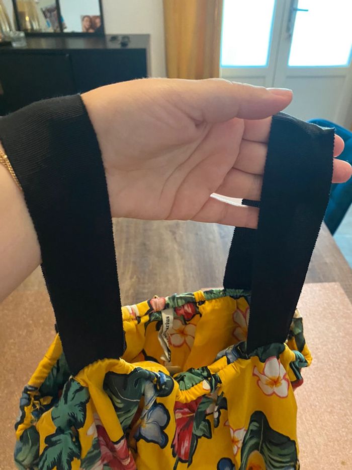 Crop top fleuri taille 36 Stradivarius - photo numéro 5