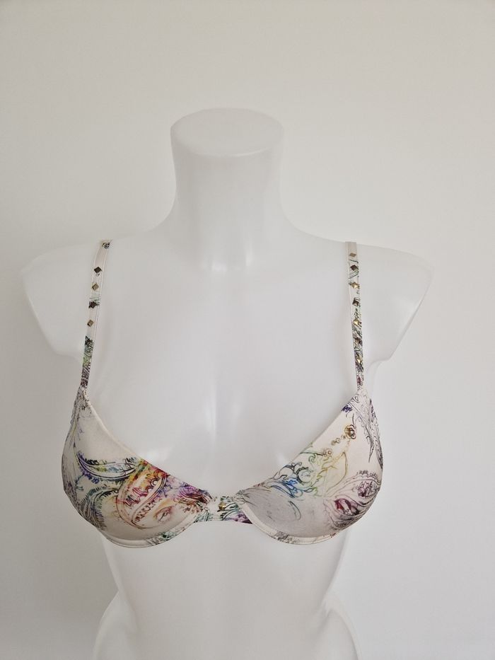 Soutien gorge blanc à motifs colorés Antigel - photo numéro 2