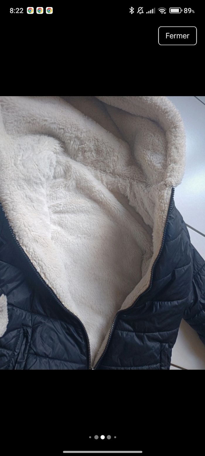 Doudoune avec capuche molletonné - photo numéro 4