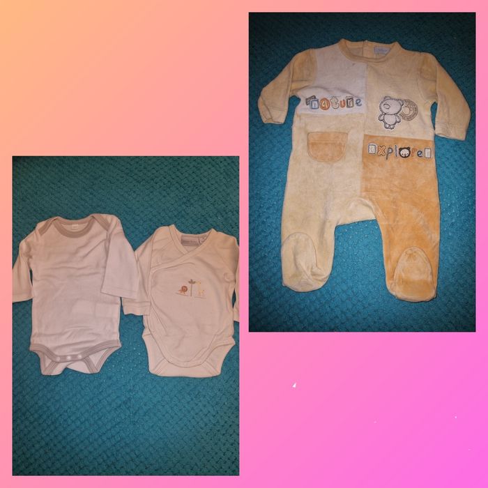 Lot bodies et pyjama