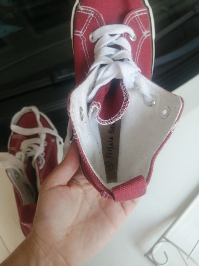 Basket haute T. 32 - photo numéro 5